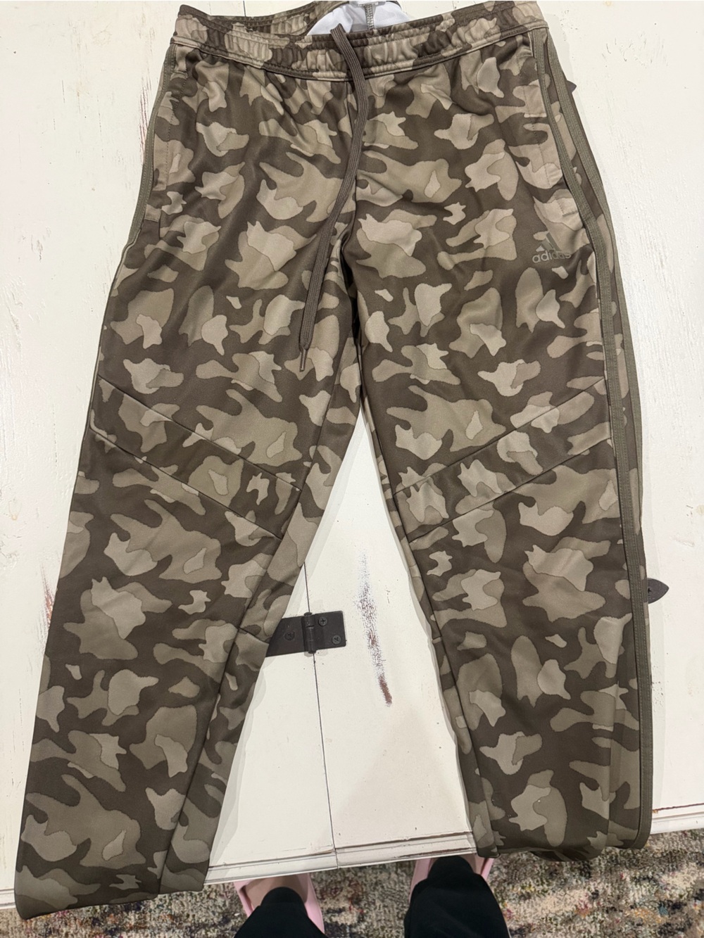 adidas Olive Camo Track Joggers
